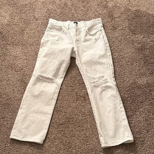 White Edwin jeans size 29